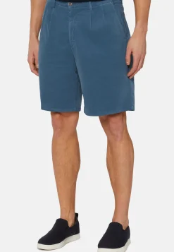 Ultra Light Cotton Velour Bermuda Shorts|Boggi Milano Outlet