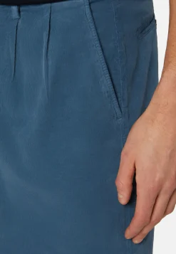 Ultra Light Cotton Velour Bermuda Shorts|Boggi Milano Outlet