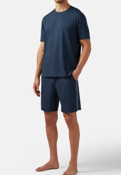 Viscose Blend Pyjama Bermuda Shorts|Boggi Milano Store