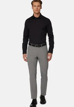 Washable Wool Stretch Pants|Boggi Milano Clearance