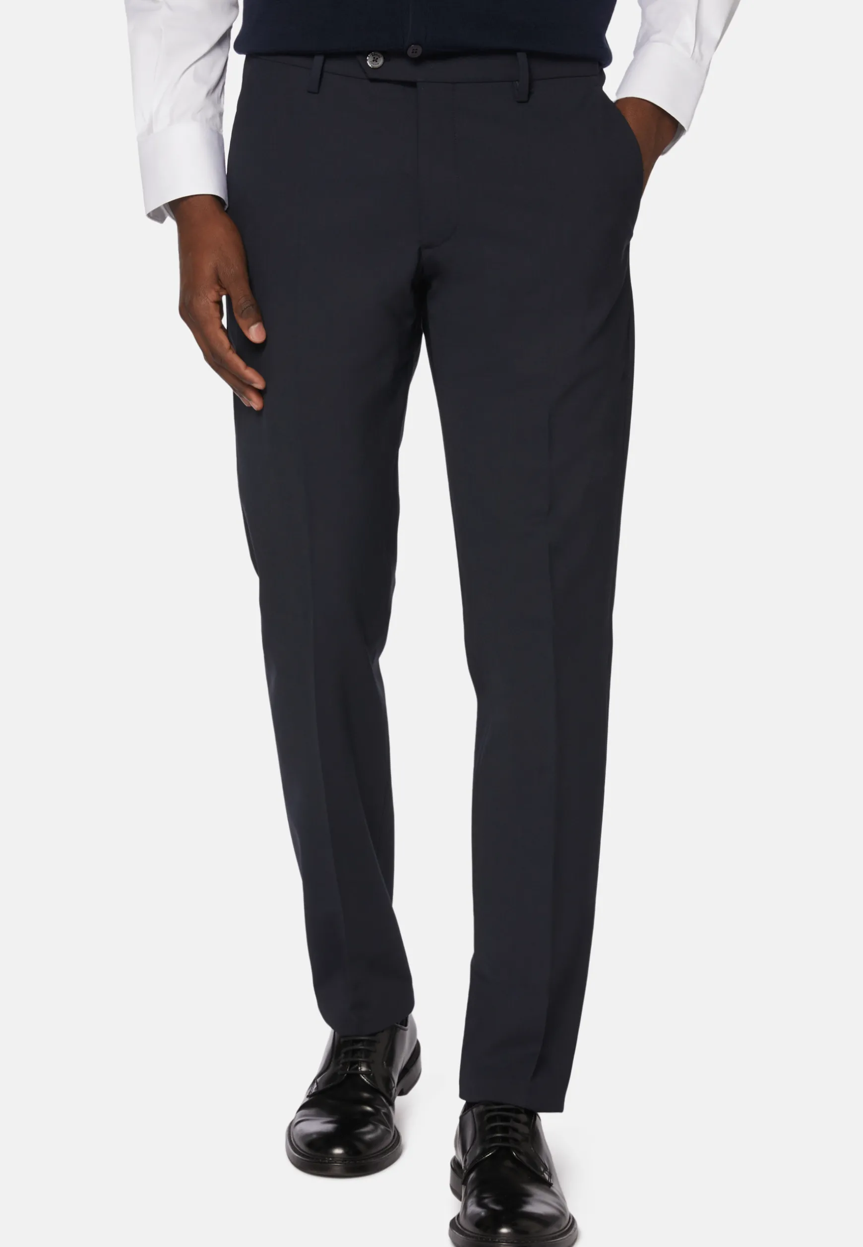 Washable Wool Stretch Pants|Boggi Milano Hot