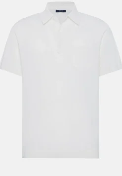 Cotton Crepe Knit Polo Shirt|Boggi Milano Cheap