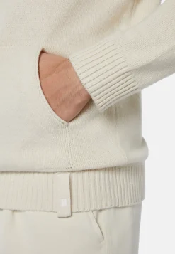 Hooded Jumper in a Cashmere Blend|Boggi Milano Best Sale