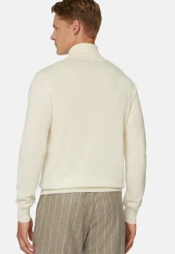 Merino Wool Polo Neck Jumper|Boggi Milano Hot