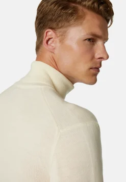 Merino Wool Polo Neck Jumper|Boggi Milano Hot