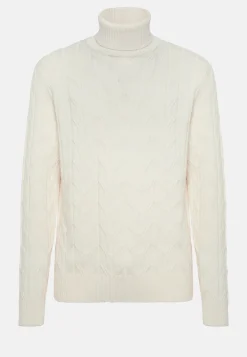 Merino Wool Polo Neck Pullover|Boggi Milano Fashion