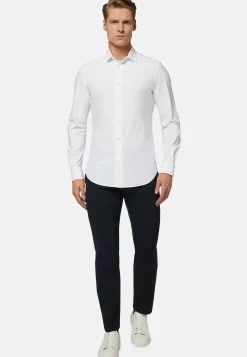 Stretch Nylon Slim Fit Shirt|Boggi Milano Cheap