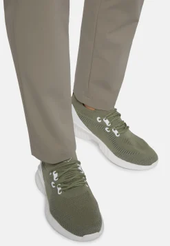 Willow Trainers in Green Recycled Yarn|Boggi Milano Discount