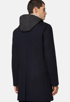 Wool Jersey Coat with Gilet|Boggi Milano Sale
