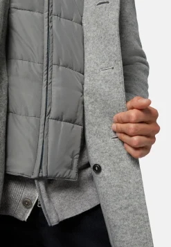 Wool Jersey Coat with Gilet|Boggi Milano Online