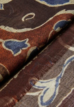 Wool Scarf With Fancy Printed Pattern|Boggi Milano Online