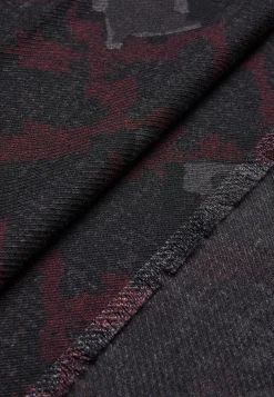 Wool Scarf With Printed Houndstooth Pattern|Boggi Milano Flash Sale