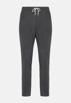Wool Stretch Coulisse Pants|Boggi Milano Best Sale