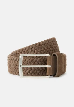Woven Elasticated Belt In a Wool Blend|Boggi Milano Store